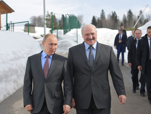 Рабочий визит Президента Беларуси в Россию