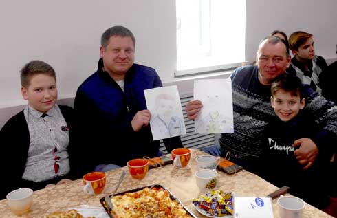 В СШ №1 прошла гостиная для глав семей