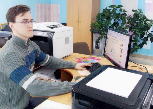 копи-центр в Вилейке