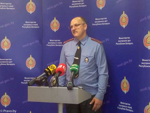 Временно исполняющий обязанности начальника УГАИ МВД Александр Цегельник