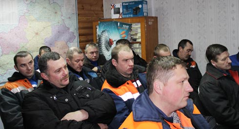 Во время встречи в ПМУ “Речки”